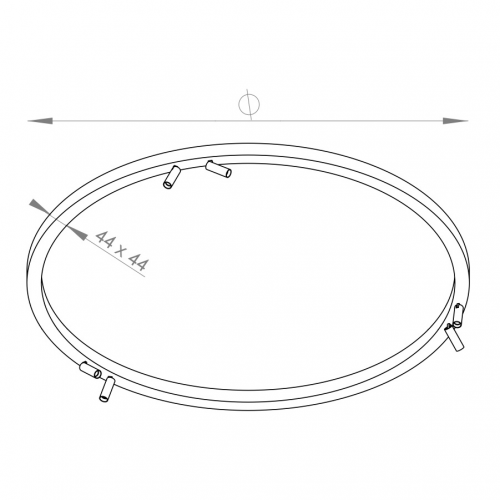 wood circle surface