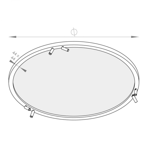 wood circle surface