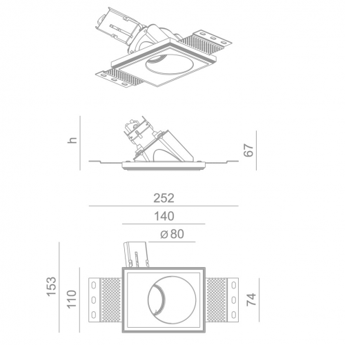 Pixo 1X50 W