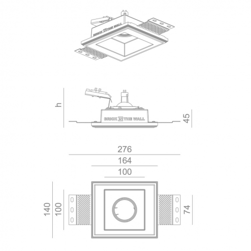 Indox  1X50 fix ip54